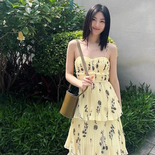 

casual dresses s-elf-portrait women chiffon midi dress backless cupcake slip dress, Black;gray