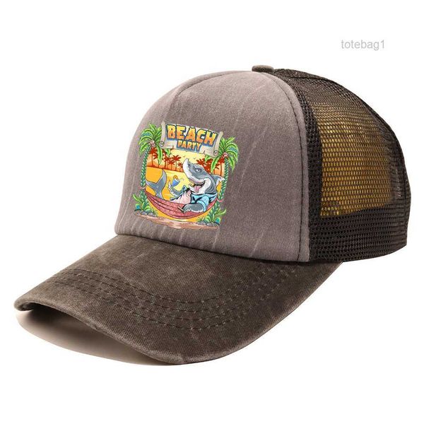 

summer designer beach hat baseball cap casual sunscreen style team holiday travel hats 1 leeo, Blue;gray