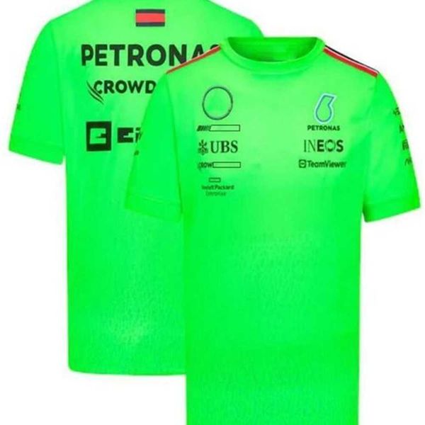 

f1 racing t-shirt new team polo shirt same style customization sdow, Black;brown