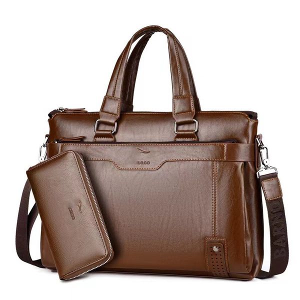 

the latest men's business bag fashion crossbody bag official single shoulder lapbag briefcase manufacturers direct sales