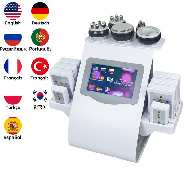 

40k multifunctional fat-reducing machine ultrasound vacuum fat loss device wrinkle-removing slimming body beauty