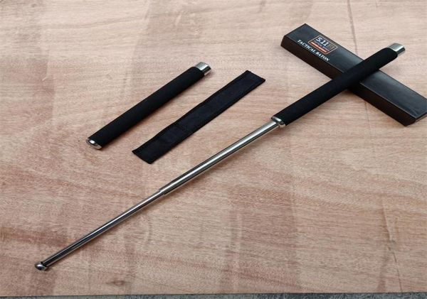 

oem 511 asp defensive swing stick high strength alloy steel stick material black synthetic vinyl handle material selfdefense tool2981755