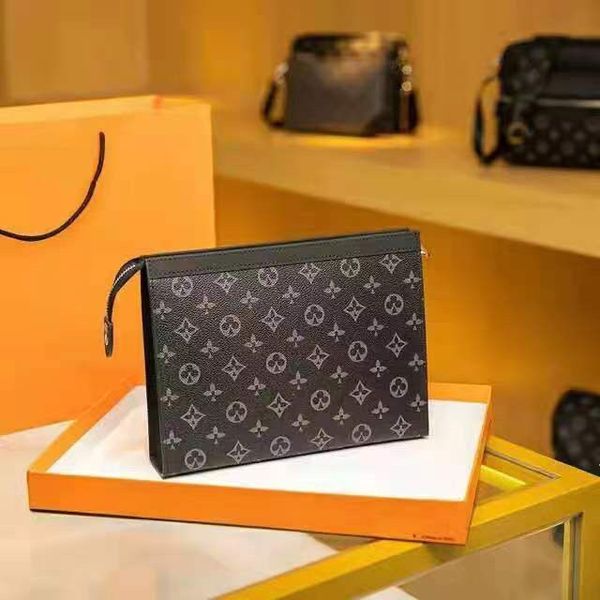 

1 -147542 travel bag toiletry pouch wallet 26 cm protection beauty case wash pocket clutch women monograms canvas leather cfiv ctsx