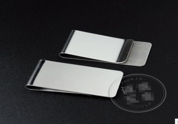

stylish simplicity 304 stainless steel money clips bookmark 205008mm2073173, Black