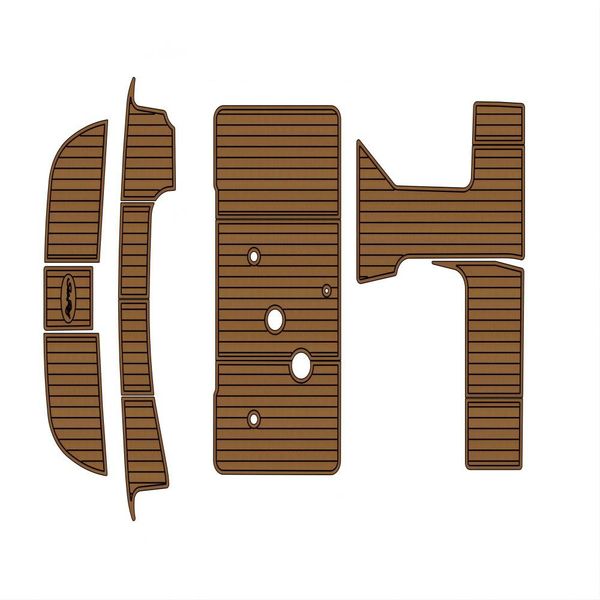 

quality 1995-1999 sea ray sundancer 330 swim platform cockpit pad boat eva teak floor