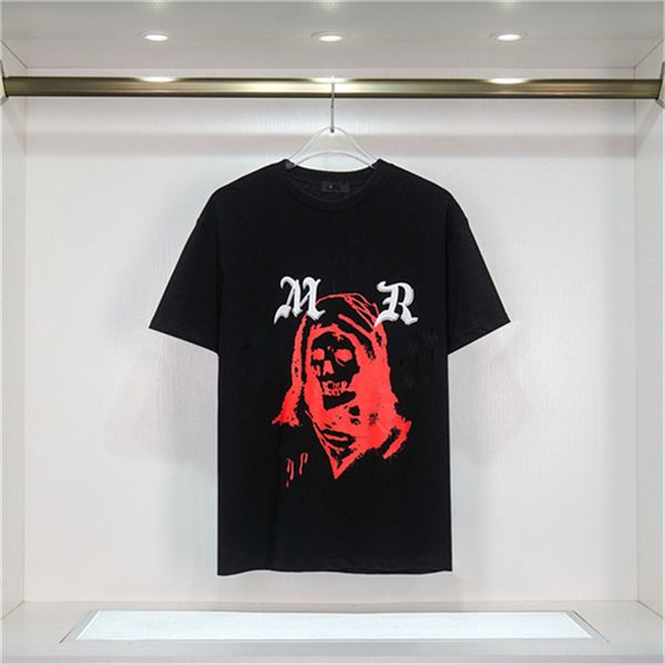 

summer designer luxurys palm men's t-shirts letter printed loose angels tee man casual street shirt sweatshirt short sleeve cotton t s, White;black