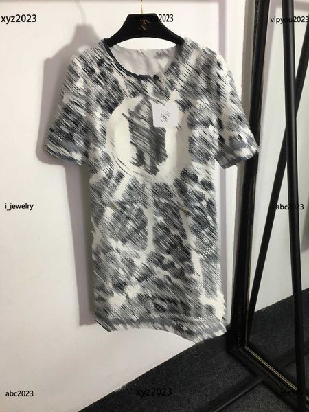 

designer woman dress fashion map pattern printing casual dresses short sleeve skirt #multiple product, Black;gray