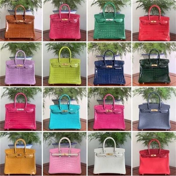 

birkins 5a totes h brand s handbag designer bags bag crocodile skin popular this custom leather large capacity hand have qq qqqq