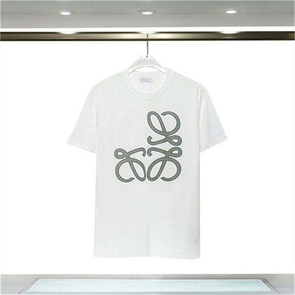 

men's t-shirts women's t-shirts designer tees short sleeves luxury clothes summer leisure breathable printed coats high-quality cl, White;black