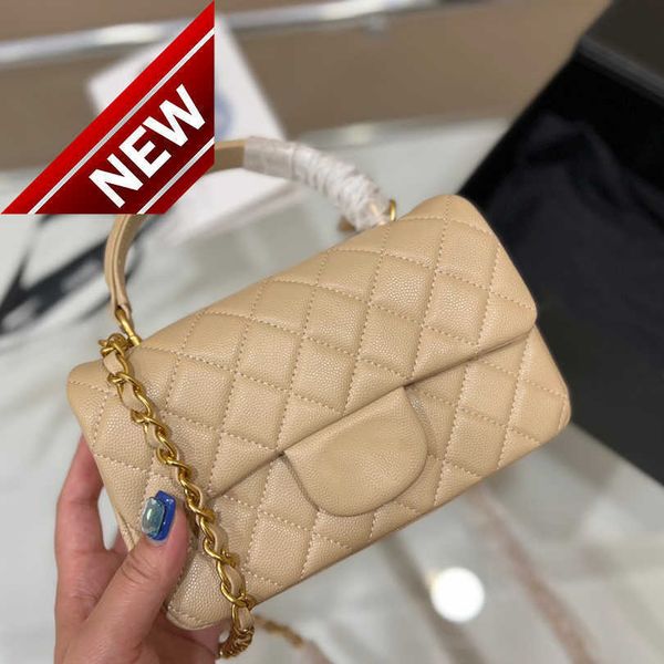 

women's brand designer shoulder bags 2023 texture cowhide crossbody bag ringer gold braid chain messenger bag factory direct sales