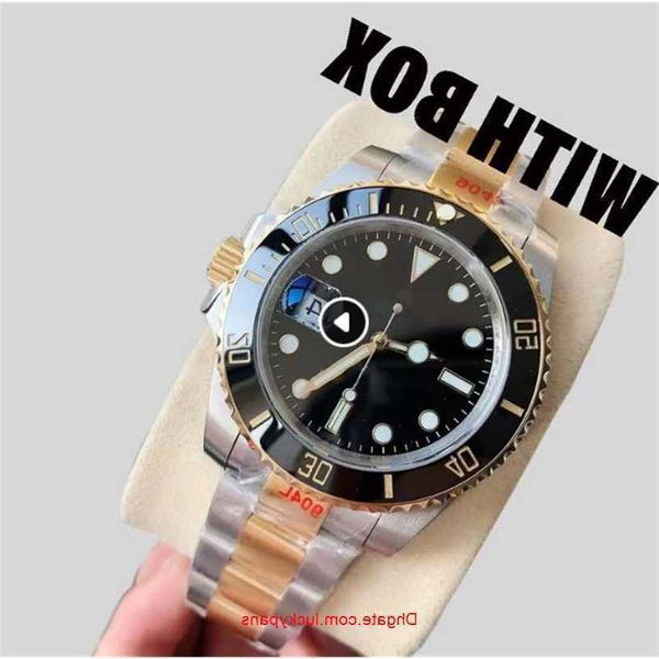 

designer r olax watches watch u1 mens automatic mechanical ceramics watches 40mm full stainless steel gliding clasp swim wristwatches sapphi, Slivery;black