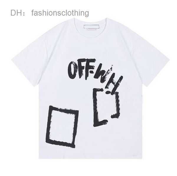 

summer t shirt mens womens designersoff t-shirts loose tees man casual luxurys clothing streetwear shorts sleeve polos tshirts offs 6 eosc, White;black