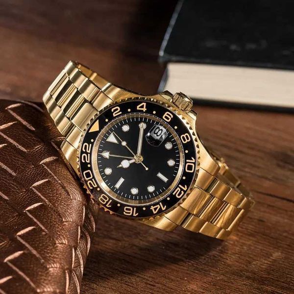

luxurious watch jason007 yachtmaster mechanical wristwatch gvwc brand, Slivery;golden