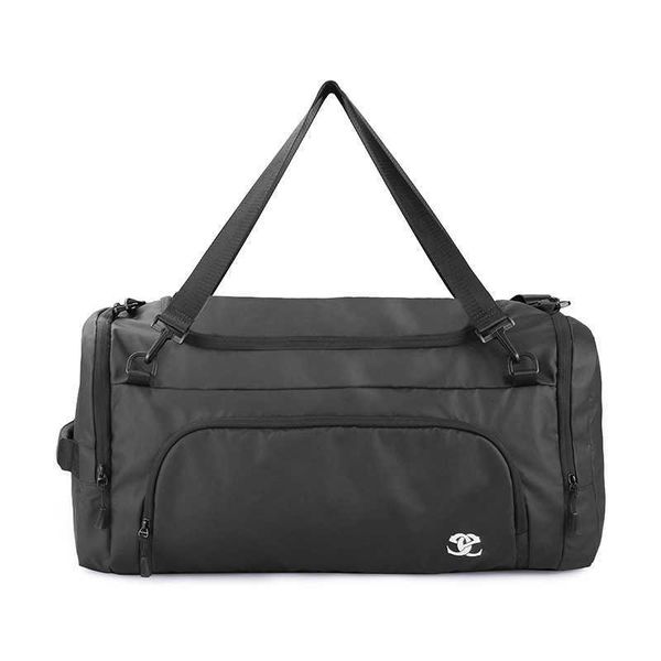 

travel bag with large capacity lightweight shoe position dry and wet separation sports and fitness bag portable short distance travel luggag