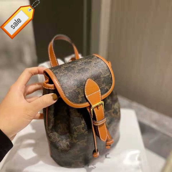 

deluxe designer bags backpack handbags new old and flower back vintage classic multi-function pull rope mini backpacks factory direct sale