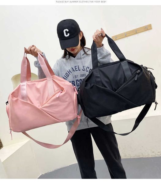 

travel bag 2022 new large capacity travel bag dry wet separation fitness bag swimming bag single shoulder diagonal bag