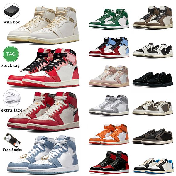 

jorden1s basketball shoes high og craft sail 1s next chapter spiders-verse lost and found retros jumpman 1 denim women mens trainers travis