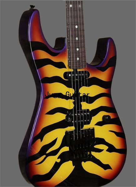 

electric guitar polished gloss black hardware, 6-string, oem, ing