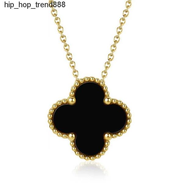 

luxury design clover pendant necklace earring jewelry set for women gift, Silver