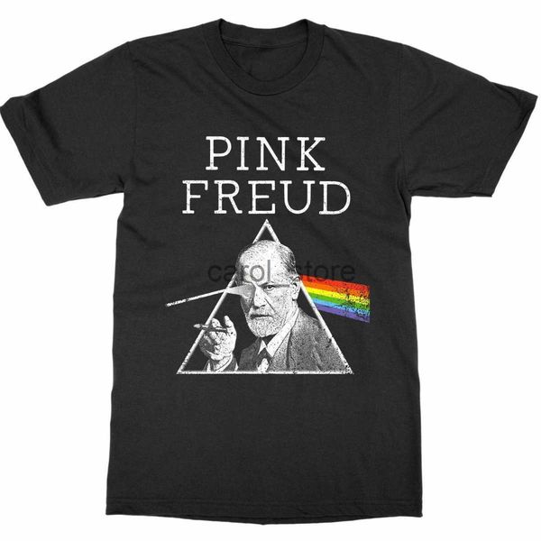 

men's t-shirts sigmund freud funny design summer cotton t-shirt chemistry biology experiment nerd genius theory science j230619, White;black