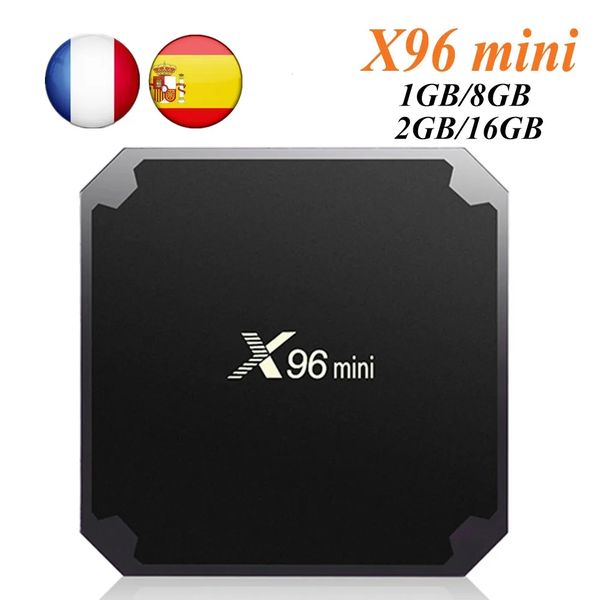 

fast ship from france spain x96mini android tv box android 9.0 x96 mini amlogic s905w quad core media player 2.4ghz wifi