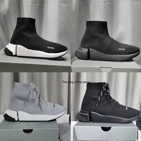 

designer fly knit socks graffiti sole 1.0 2.0 3.0 running shoes platform mens runner triple black white sock shoe master womens sneakers tra