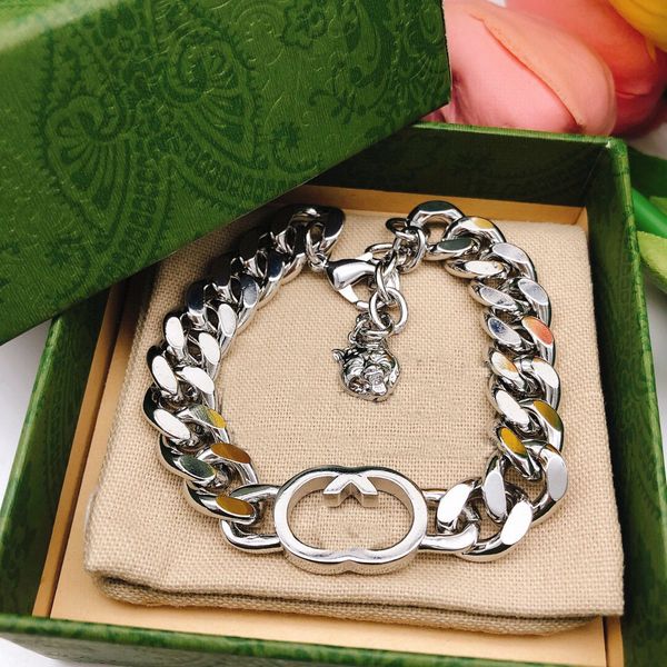 

designer ggity charm bracelets luxury double g brand fashion jewelry women chain bracelet pearl for woman gifts bu9, Black