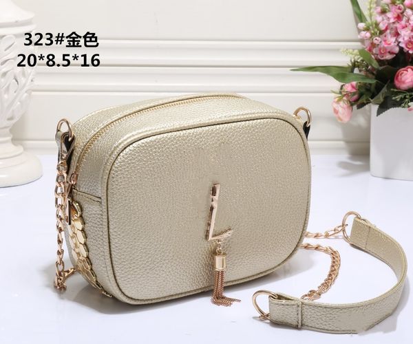 

fashion bag designer woman bag chain shoulder bags black genuine leather crossbody purse red tan card holder multi pochette small cross body