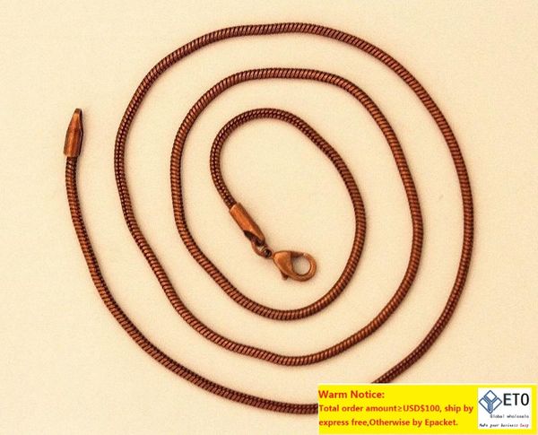 

18k rose gold plated silver jewelry fashion wild tide 18inch 1mm rose gold box chain pendant retro minimalist accessories