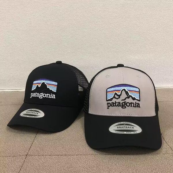 

hat summer men and women patagonias tide brand sun protection thin cap outdoor fishing sun shading baseball net cap, Blue;gray