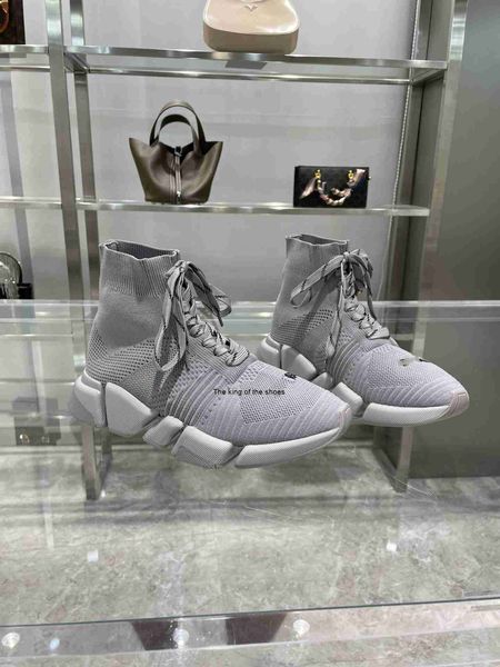 

shoes b07 designer version pure handmade custom new bajia men's and women's casual socks shoes, Black