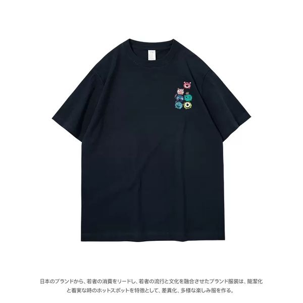 

women's t-shirt short sleeves tshirt designer t shirt lady hoodie letters printed cotton tee anine bing summer fashion women cresw neck, White;black