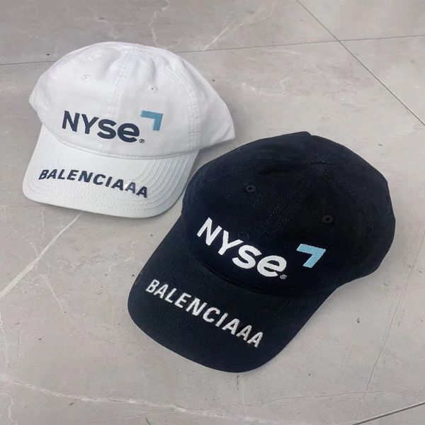 

couple fashion letter embroidery designer ball cap summer outdoor vacation travel dating number embroidery black and white casquette, Blue;gray