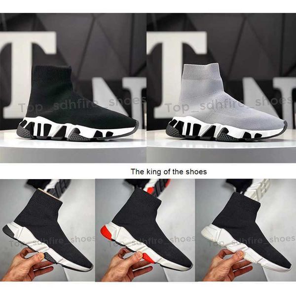 

2023 socks shoe runner designer sock shoes fashion flat casual socks boots trainers black white red beige knit outdoor sports platform sneak