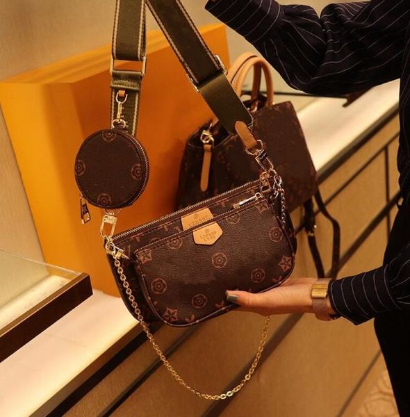 

multi pochette accessoires wallet mini purses crossbody designer old flower bag woman clutch handbag shoulder bags designer women adjustable