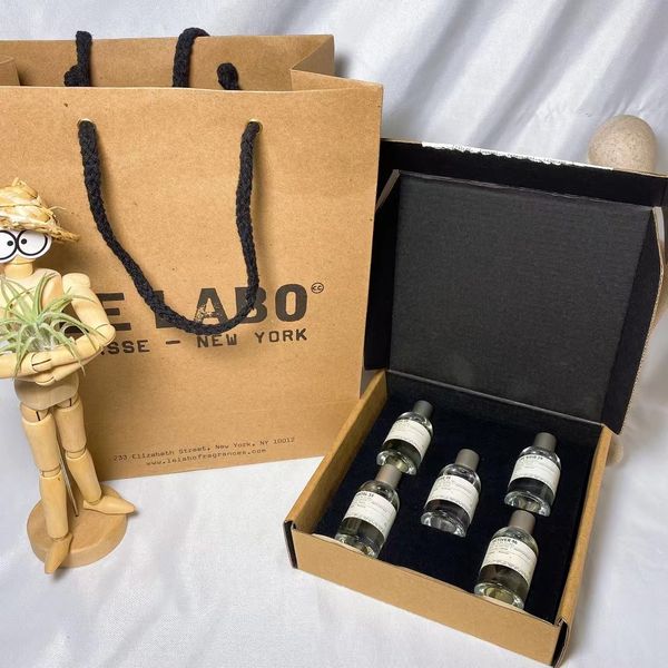 

lab sample set 10ml*5 pieces le labo perfume for men and women le labo bergamote eau de toilette ing