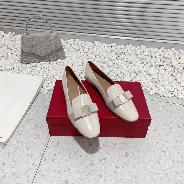 

spring autumn women casual shoes genuine leather loafers low heels butterfly knot leisure flats round toe slip on women flats, Black;white