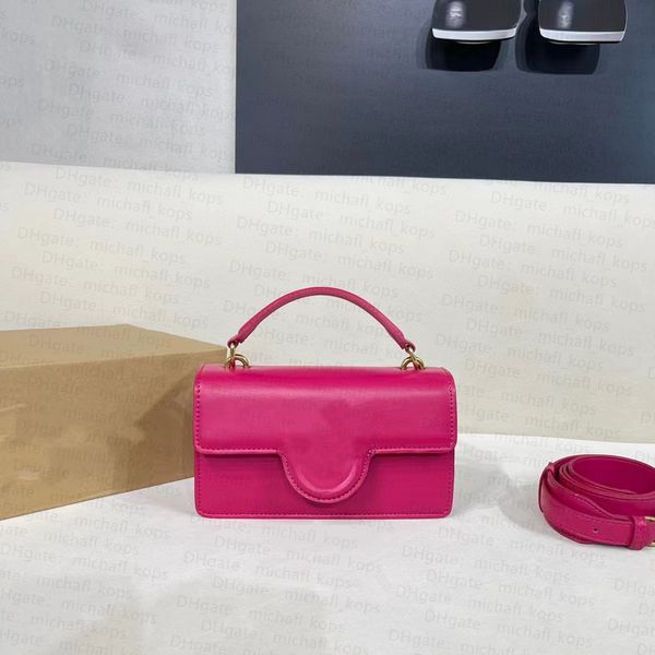 

swallow bag mirror quality genuine leather women's shoulder bag metal buckle swallow pattern minimalist designer luxury bag