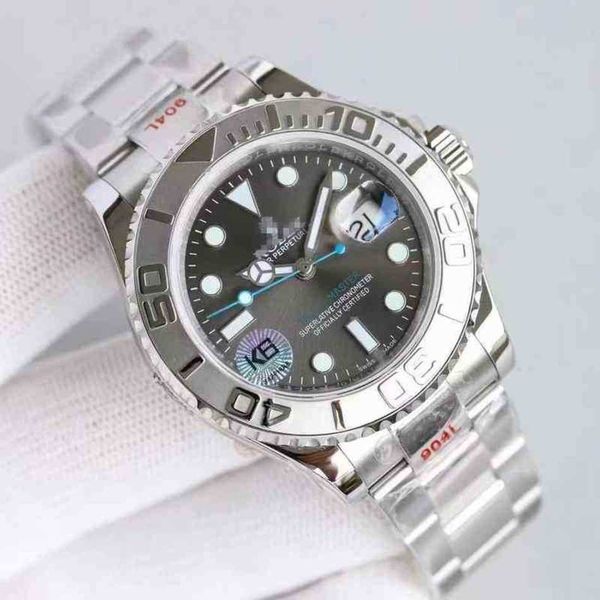 

oyster perpetual i46t luxury yachtmaster watch jason007 same wristwatch gold luminous waterproof business leisure, Slivery;brown