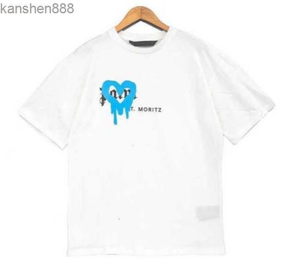 

23s men's shirts shirt palms palmangel city designer limited inkjet graffiti letter printing women's sailboat short-sleeved casual, White;black