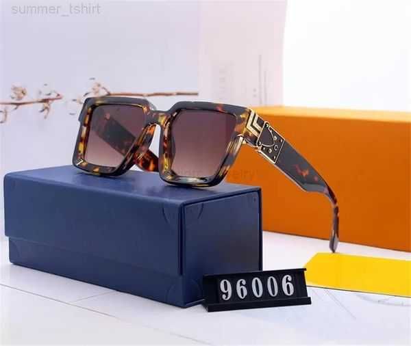 

2023 luxury millionaires sunglasses for men women full frame vintage designer millionaire 1 sunglasses mens popular black qualit sunglasses, White;black