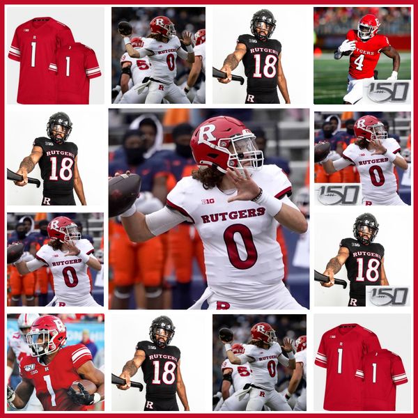 

rutgers scarlet knights football jersey noah vedral bo melton aaron young 2 aron cruickshank isaih pacheco olakunle fatukasi mohamed toure m, Black