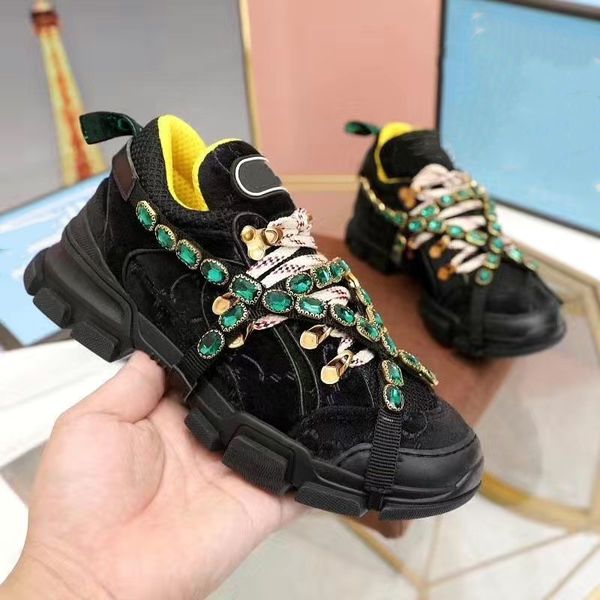 

designer sneaker flashtrek with shoes removable women men trainer mountain climbing mens womens outdoor hiking boots ankle boots 02, Black