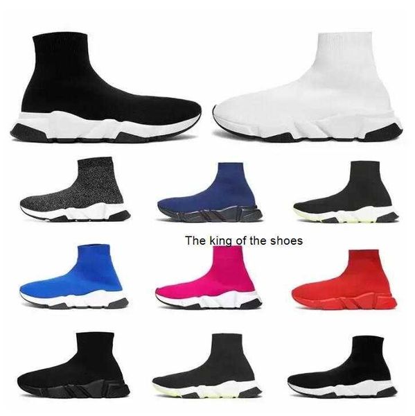 

casual shoes platform mens sock shoe sneakers designer fly knit socks speed 1.0 runner triple black white master womens speed classic speeds