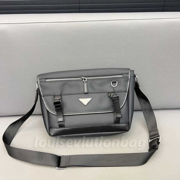 

fashion designer crossbody bags mens briefcases brand messenger shoulder bags new black purses ladies envelope bag zipper 752257