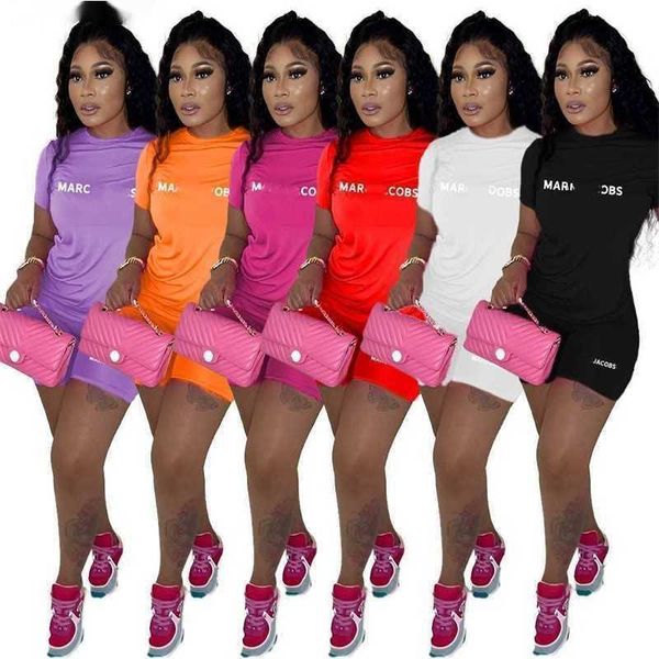 

women tracksuits letter printed two piece shorts set summer short sleeve and casual shorts suits plus size 3xl 4xl 5xl, Gray