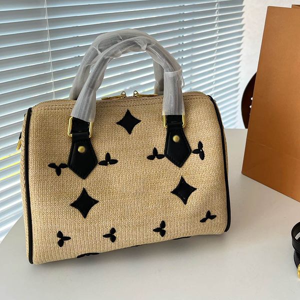 

embroidery letters women vintage pillow bag large capacity handheld outdoor shopping coin purse shoulder bag classic luxury handbag crossbod