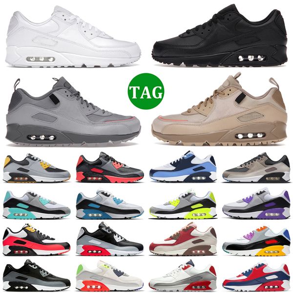 

og 90s running shoes men women leather triple black white gum surplus wolf grey desert camo batman be true bacon usa mens trainer outdoor sp