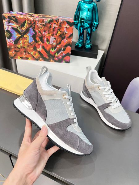 

designer runner trainers men america's cup leather sneakers patent leather flat trainers black mesh lace-up casual 0616