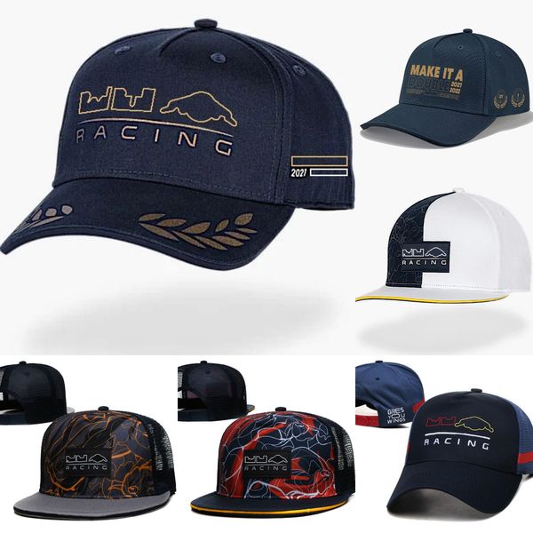 

2023 new f1 champion cap cap formula 1 team driver racing caps men women casual curved brim baseball cap summer hat embroidered cap